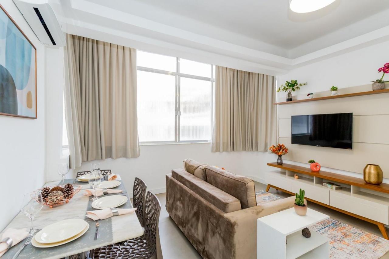 Relax Em Copacabana, Quarto E Sala, 150 Mt Da Praia, Cozinha, Maq De Lavar Roupa E Ar Río de Janeiro Exterior foto